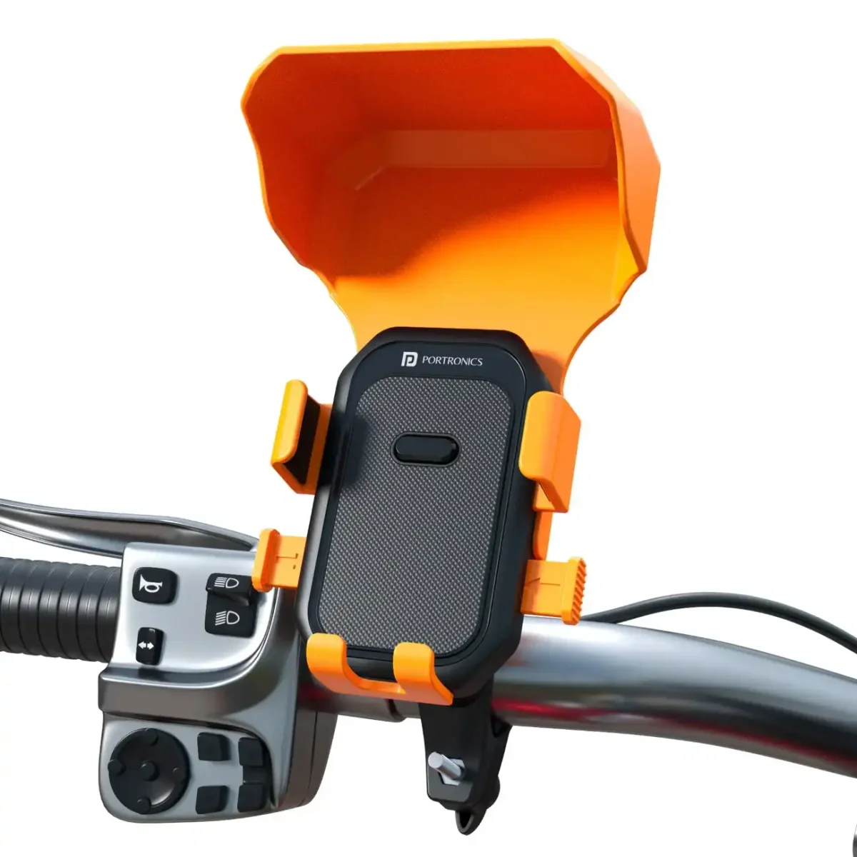 Portronics Mobike 4 Plus All‑Weather Bike Mobile Holder